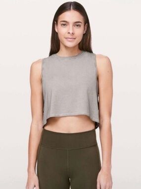 Lululemon Muscle Love Crop Tank Top